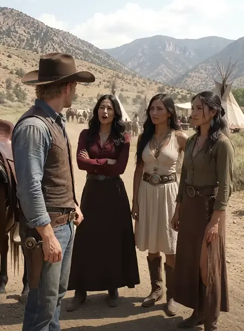 “Choose One of My Three Daughters,” the Apache Chief Told the Cowboy — He Chose All Three, Then Rode Into War Beside Them