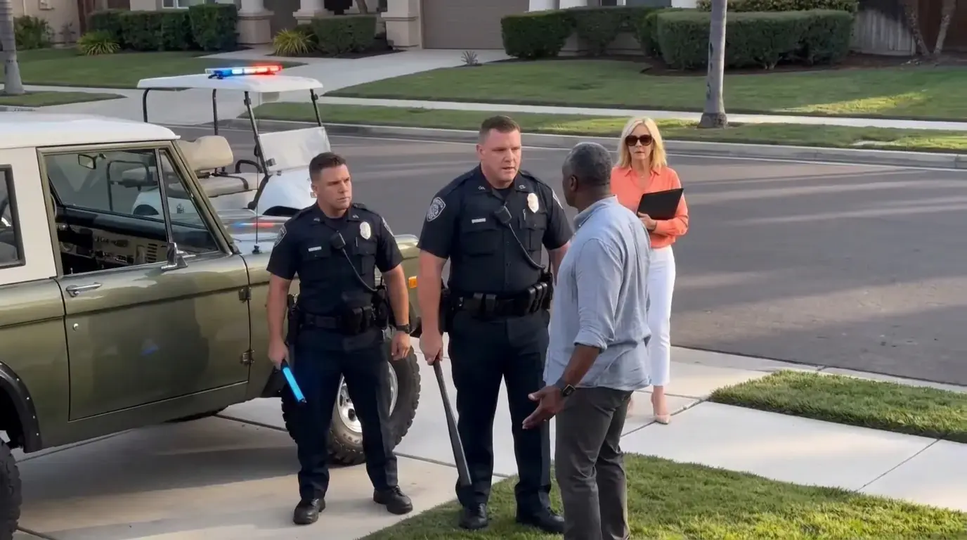 Fake HOA Cops Beat a Retired Black FBI Agent on His Own Lawn — They Never Knew Federal Cameras Were Already Recording Them