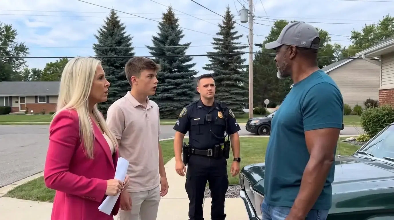 HOA President Forged A Bill Of Sale To Take His Classic Camaro For Her Son — Then The Officers Stepped Out And Saluted Him