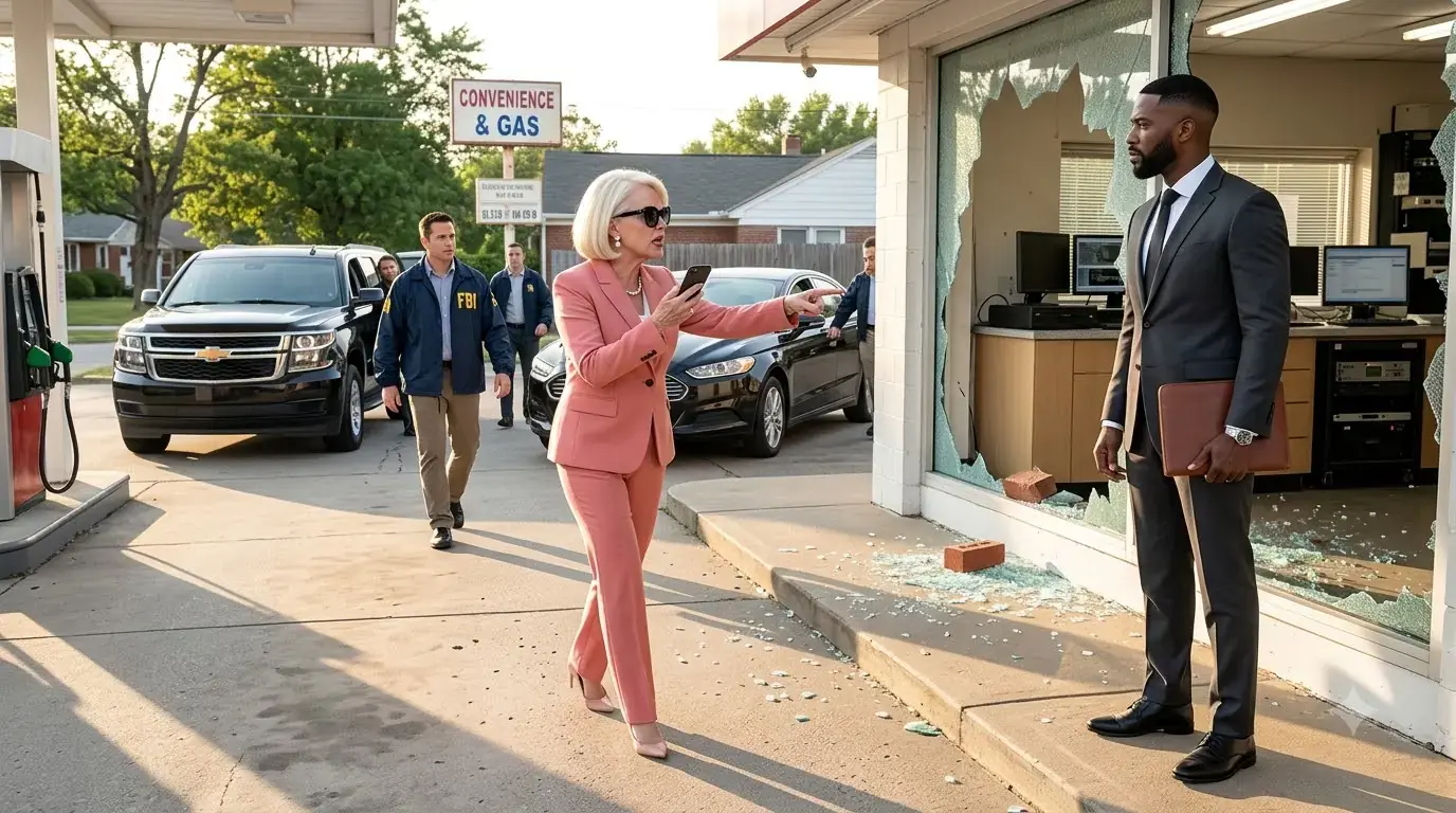 The HOA President Smashed a Homeowner’s Gas Station Window — Then the “Police” Addressed Him as...