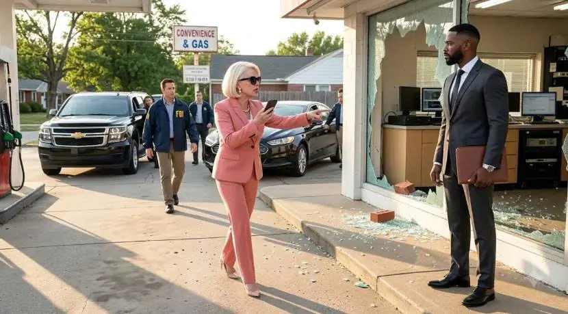 The HOA President Smashed a Homeowner’s Gas Station Window — Then the “Police” Addressed Him as...