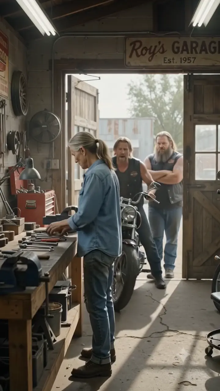 Poor Elderly Woman Fixed Bikers' Bikes for Free — Then They Saw the Foreclosure Notice