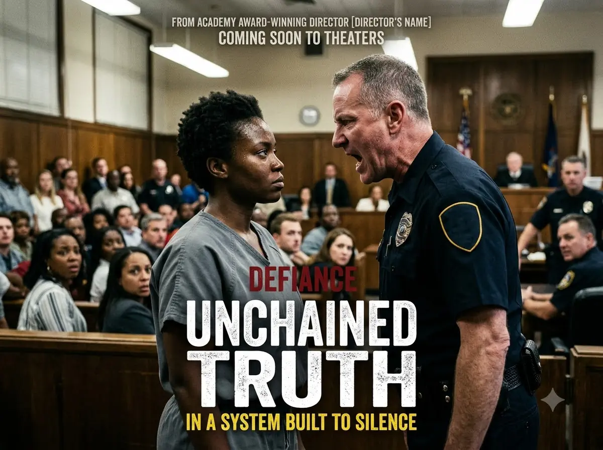 COP SLAPPED A CUFFED BLACK WOMAN IN COURT—HE HAD NO IDEA SHE TRAINED PEOPLE TO HANDLE MEN LIKE HIM