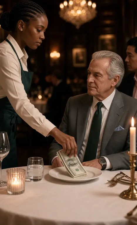 THE MILLIONAIRE BET $100,000 THAT THE WAITRESS COULDN'T SPEAK MANDARIN — HER FIRST SENTENCE WIPED THE SMILE OFF HIS FACE
