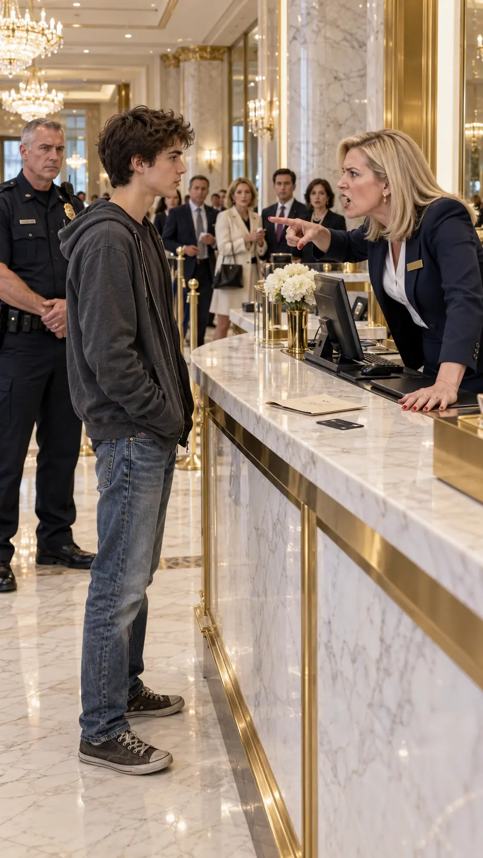 THE BANK MANAGER TOLD THE POOR BOY TO LEAVE — THEN HIS ACCOUNT NUMBER MADE THE ENTIRE BANK GO SILENT