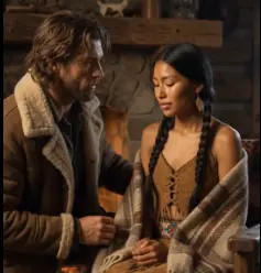 THE COWBOY FOUND A FROZEN APACHE WOMAN IN THE BLIZZARD—THEN SHE SAW THE PHOTOGRAPH ON HIS WALL