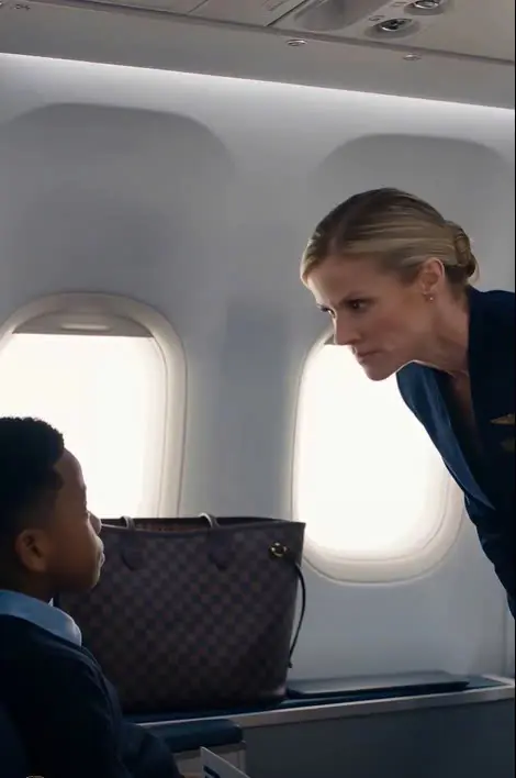 Get out of that seat—now,” Catherine Ward ordered, standing over eleven-year-old Malik Johnson as though his boarding pass meant nothing.