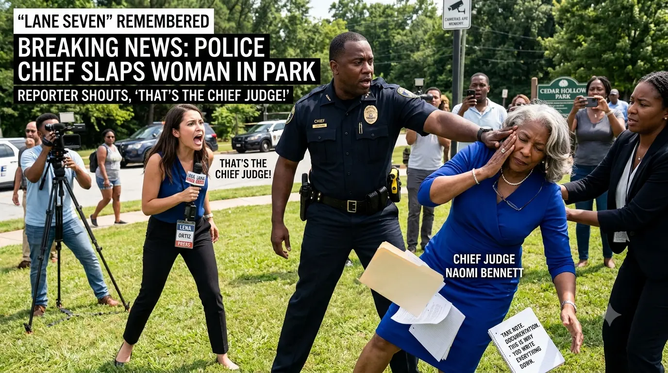Police Chief Slapped a Woman in the Park - Then a Reporter Shouted, 'That's the Chief Judge'