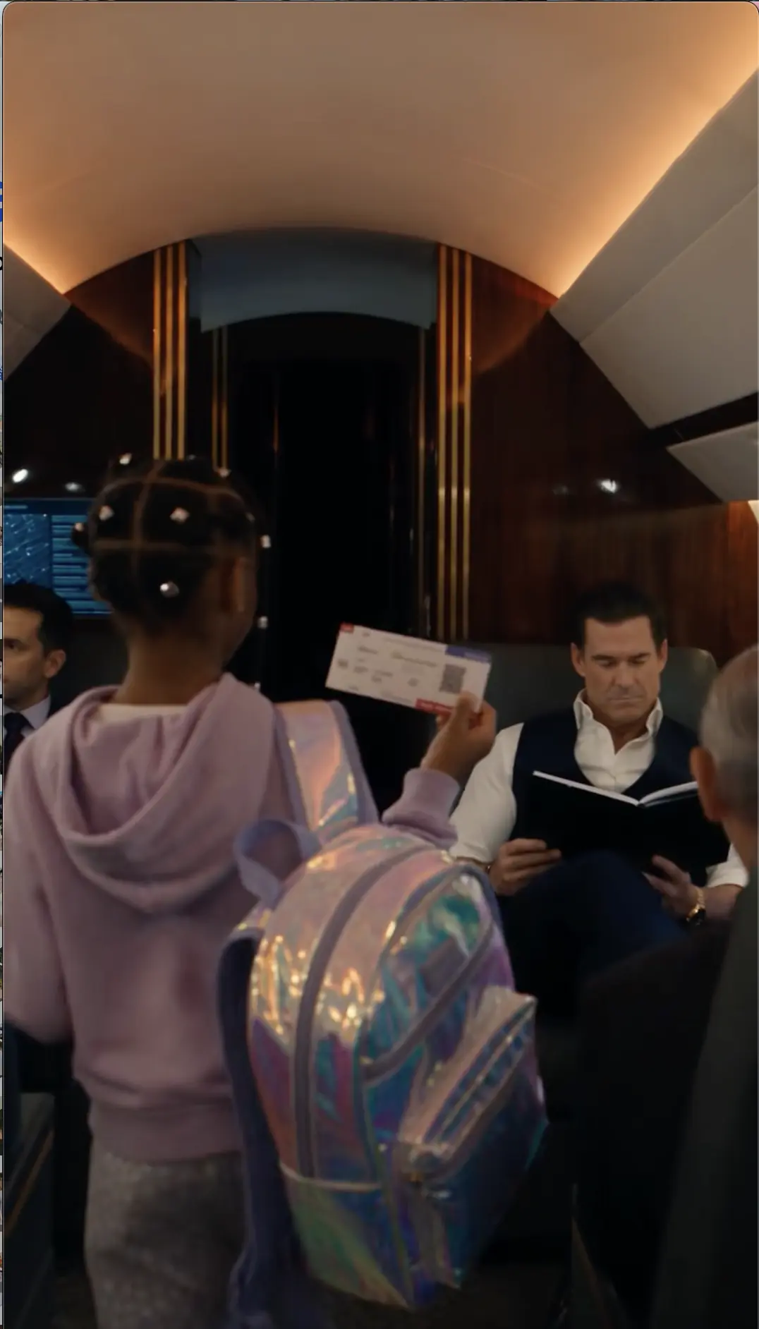 THE GIRL IN SEAT 2A