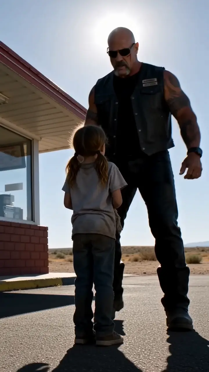 A Hungry Little Girl Cleaned a Hells Angel's Harley for $1 — The Next Morning, Someone Knocked on Her Door