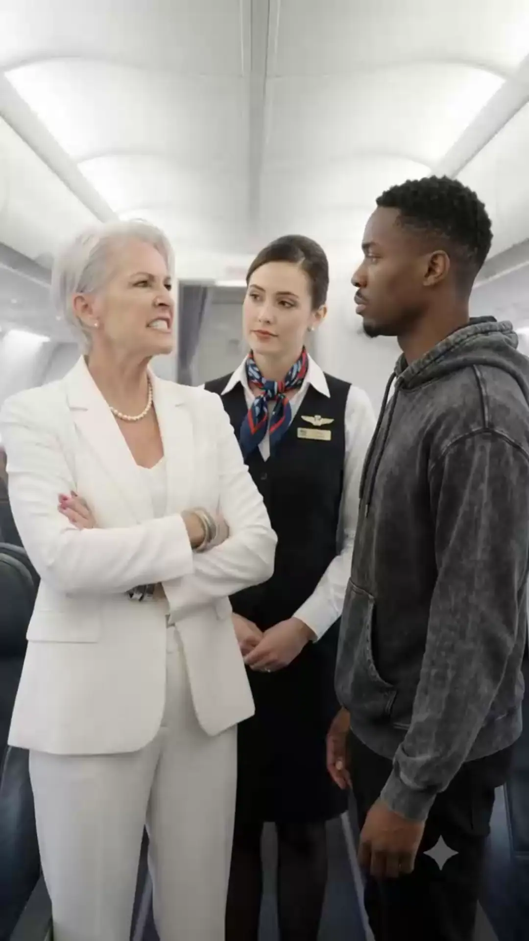 She Stole My First-Class Seat and Spilled My Coffee — Then the Entire Cabin Learned Who I Really Was