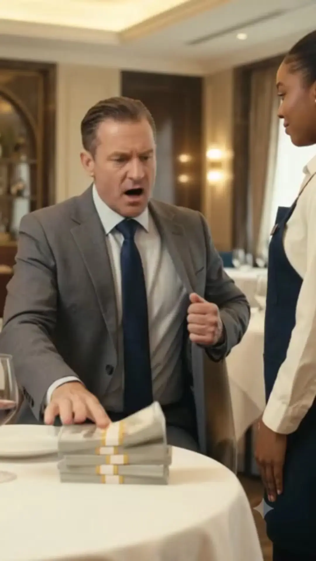 The Millionaire’s $100,000 Bet: He Humiliated a Black Waitress, Until She Spoke Mandarin and Left the Entire Room Speechless