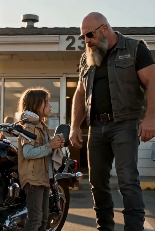 THE BIKER EVERYONE FEARED — THE LITTLE GIRL NO ONE WOULD HELP