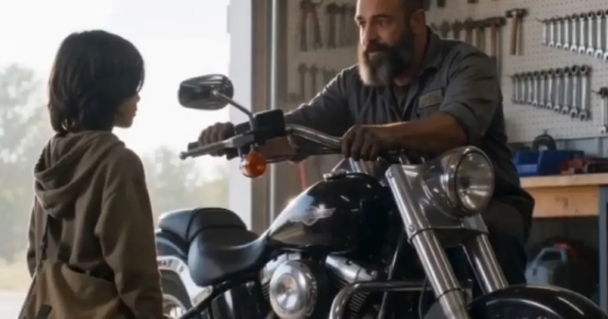 THE LITTLE BOY WHO WALKED INTO A BIKER’S GARAGE — AND CHANGED EVERYTHING