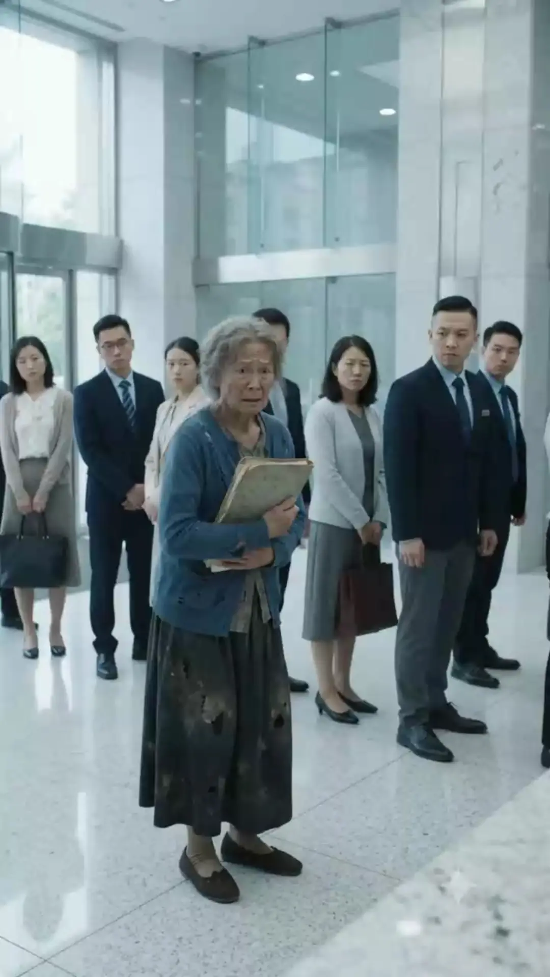 BANK EMPLOYEE HUMILIATED AN ELDERLY WOMAN AND TOLD HER TO LEAVE — BUT WHEN THE MANAGER OPENED HER DOCUMENTS, HE TURNED PALE AND THE ENTIRE BANK FELL SILENT...