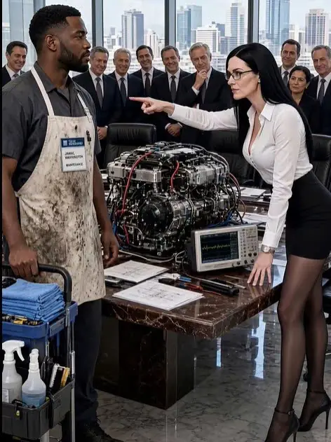 Female CEO Mocked a Black Mechanic: “Fix This Engine and I’ll Marry You” — Then He Did