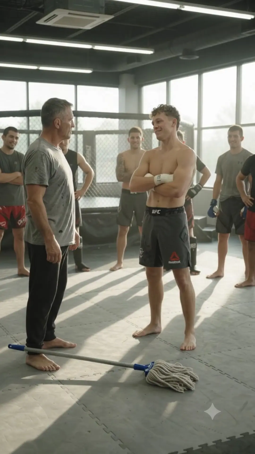 The Quiet Janitor Humiliated a Fearless MMA Fighter—But One Silent Move Exposed a 20-Year-Old Conspiracy