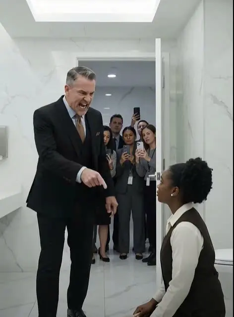 Black CEO Mistaken for Janitor — Told to Clean the Toilet, Then She Fires Everyone