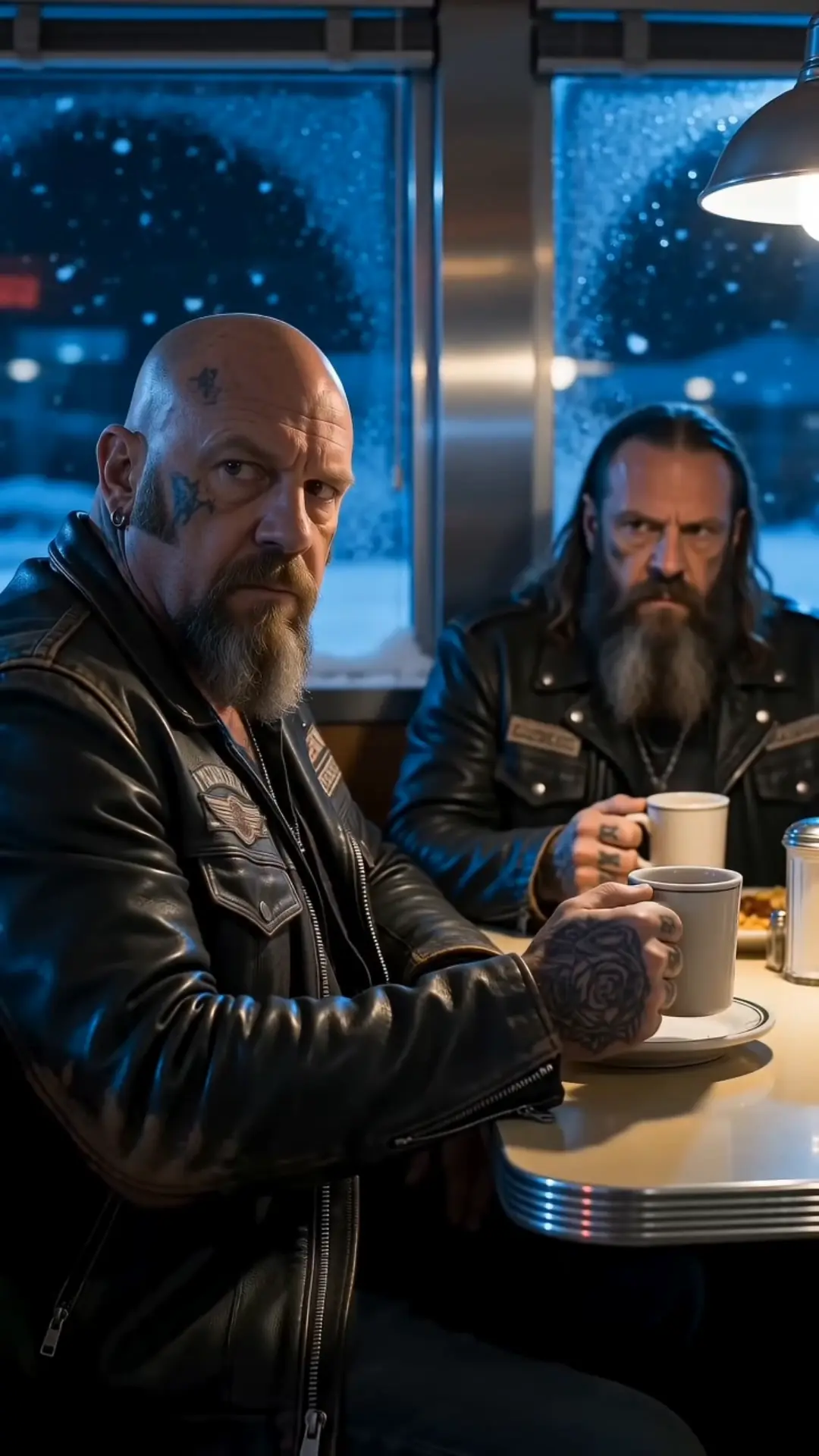 “Can We Eat Your Leftovers, Sir?” The Elderly Couple Asked — The Biker Leader Went Silent