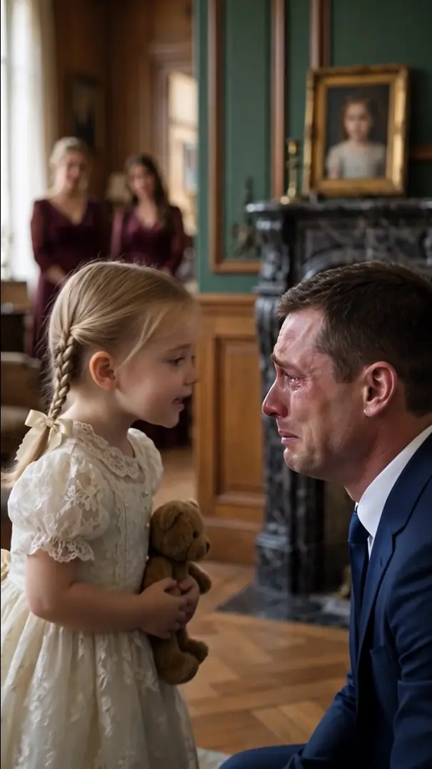 Can I Kiss You? - The Billionaire Buried an Empty Coffin for Ten Years, Until a Three-Year-Old Asked to Kiss Him and Handed Him His Daughter's Hospital Wristband