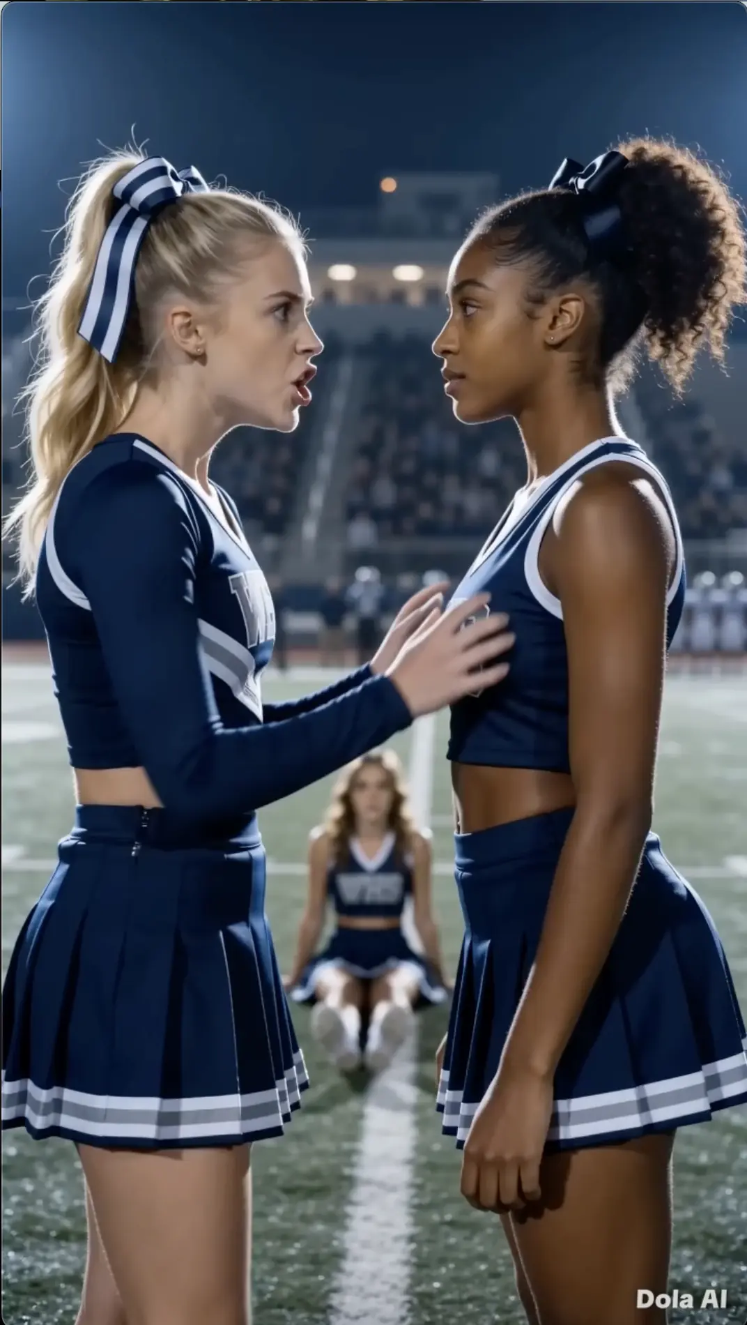 The New Girl They Tried to Break: A Navy SEAL's Daughter, a Cheer Squad, and the Night the Whole Stadium Froze
