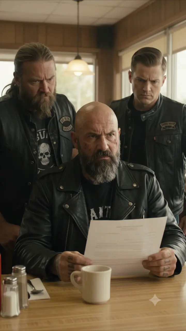 She Asked Four Bikers to Pretend They Were Her Sons. By Sunset, the Men Trying to Take Her Home Learned Why the House Could Never Be Theirs.