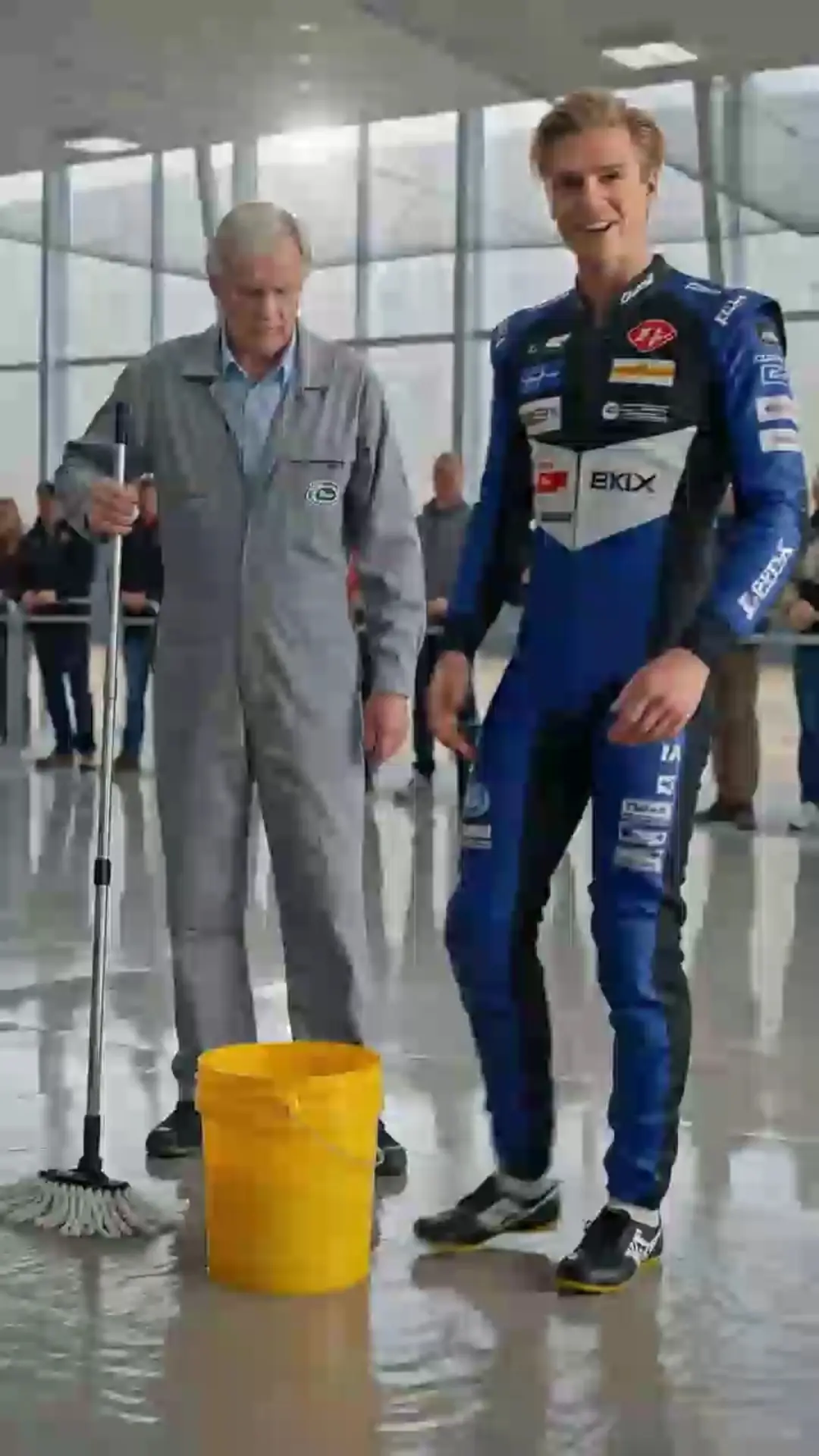 THE OLD JANITOR AT LANE TWELVE
