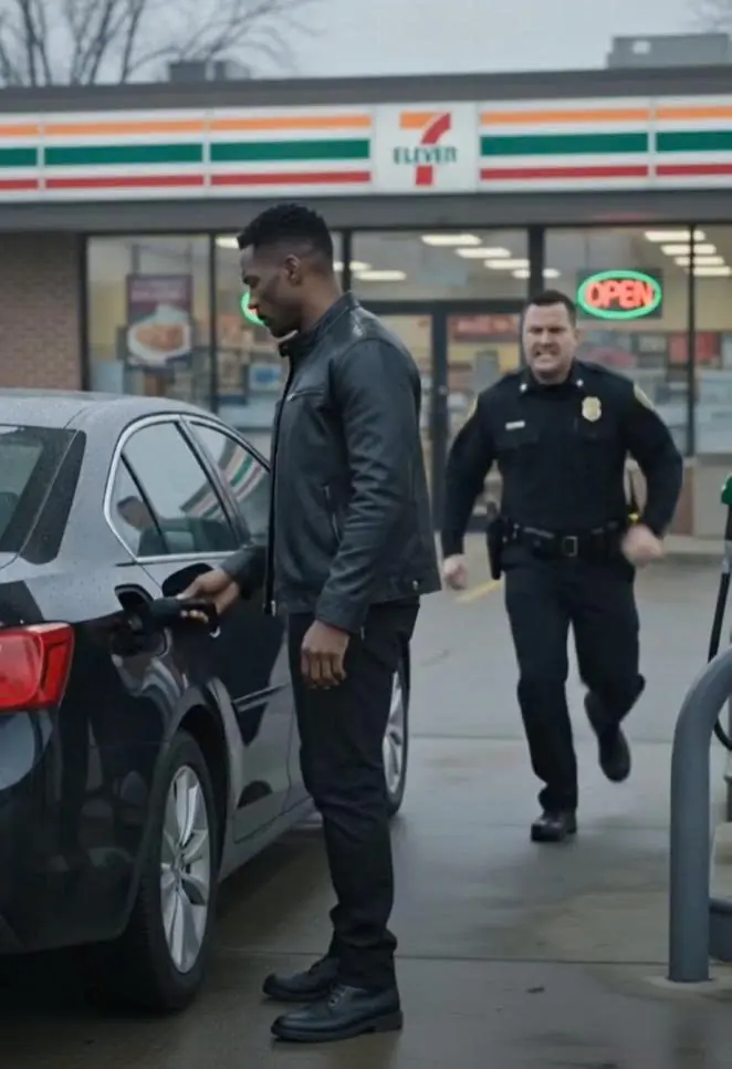 Police Officer Demanded ID from a Stranger at a Gas Station — Then the FBI Surrounded His Patrol Car