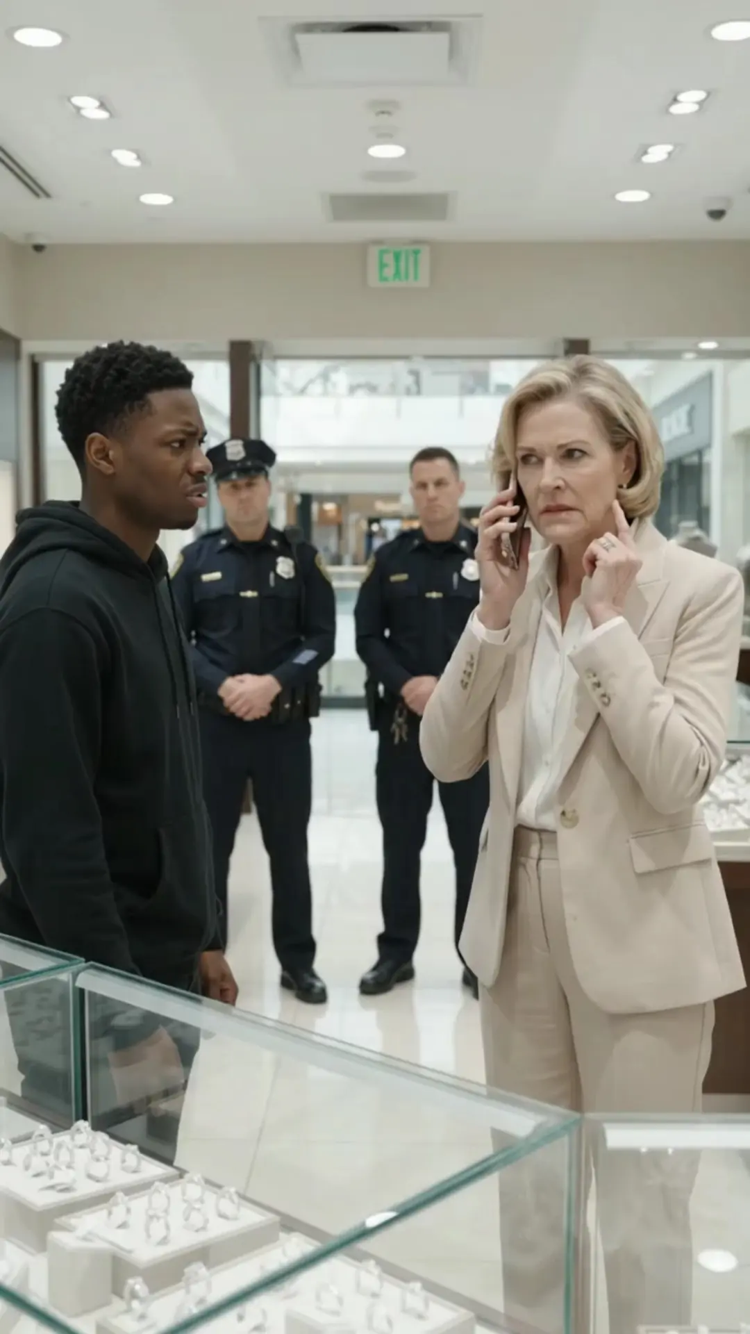 White Woman Calls Cop on Black Teen—Speechless When His Mom Arrives and She's the FBI Chief