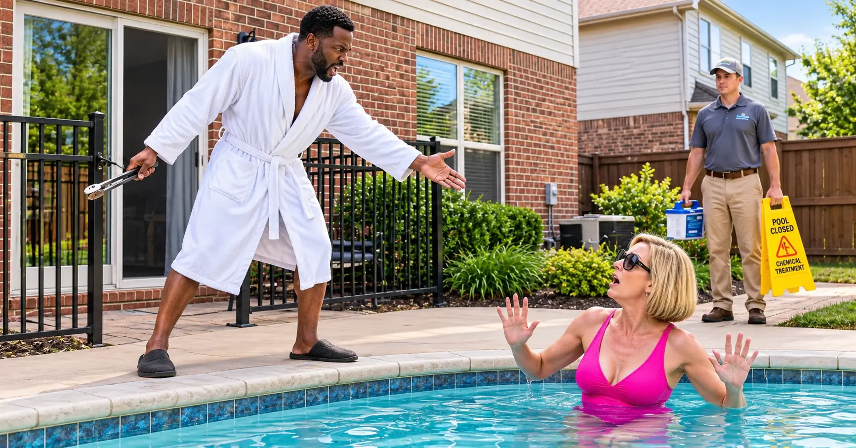 Hoa Karen Broke Into His Private Pool—Then the Cameras Caught Everything!