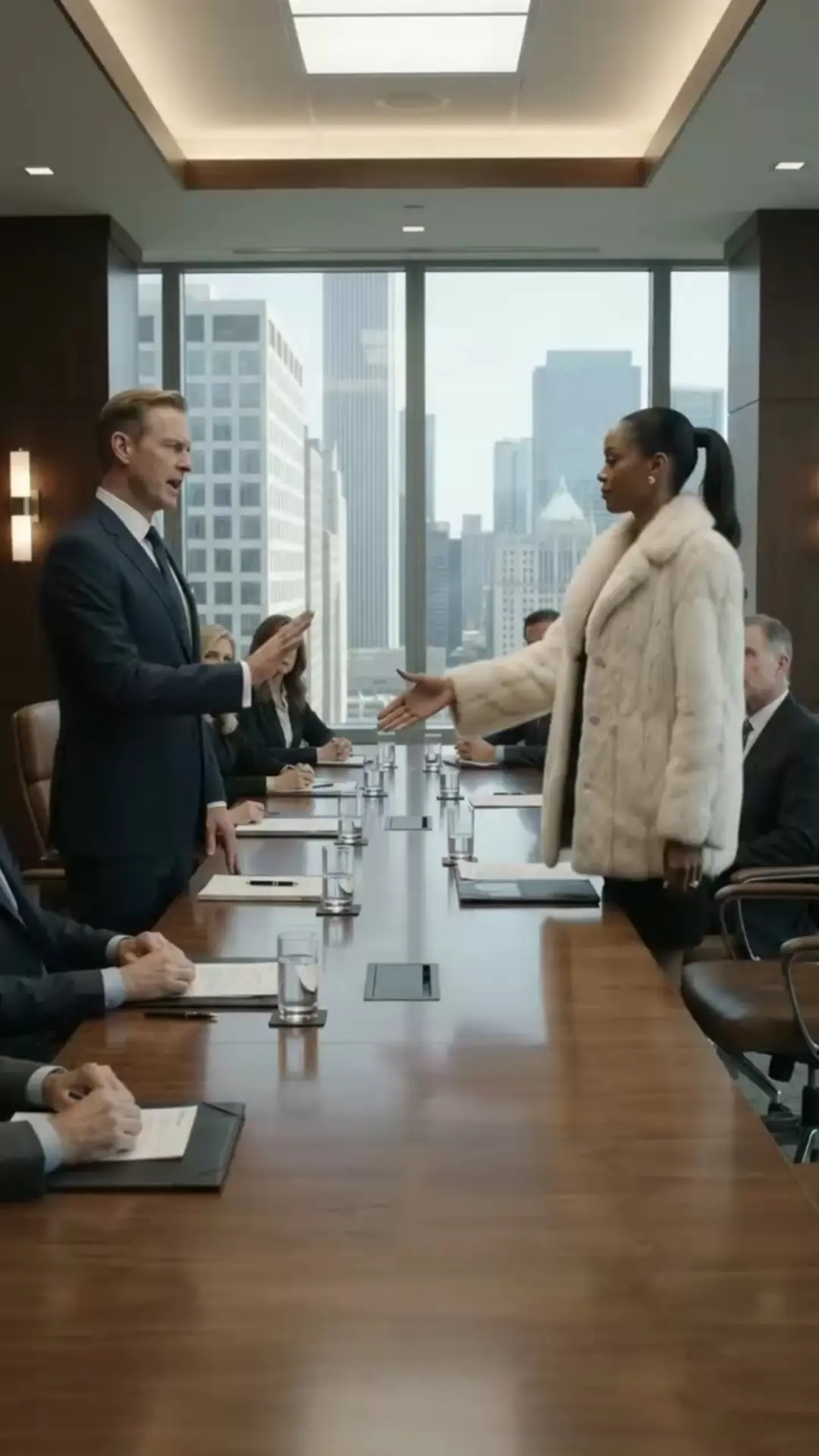 CEO Refused To Shake The Black Woman’s Hand, Board Laughs—Until She Cancels Her $750M Investment